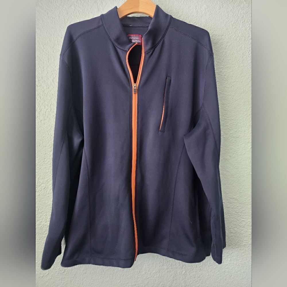 Untuckit Dashwood performance jacket XXXL blue